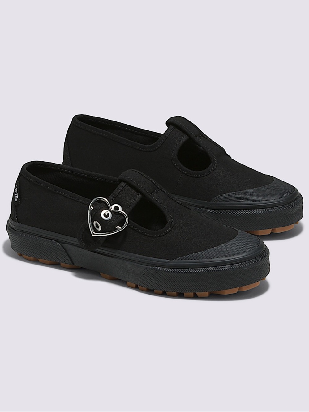 Vans | New Mary Jane Style 93 Black Heart Buckle Shoe - Picture 2 of 9